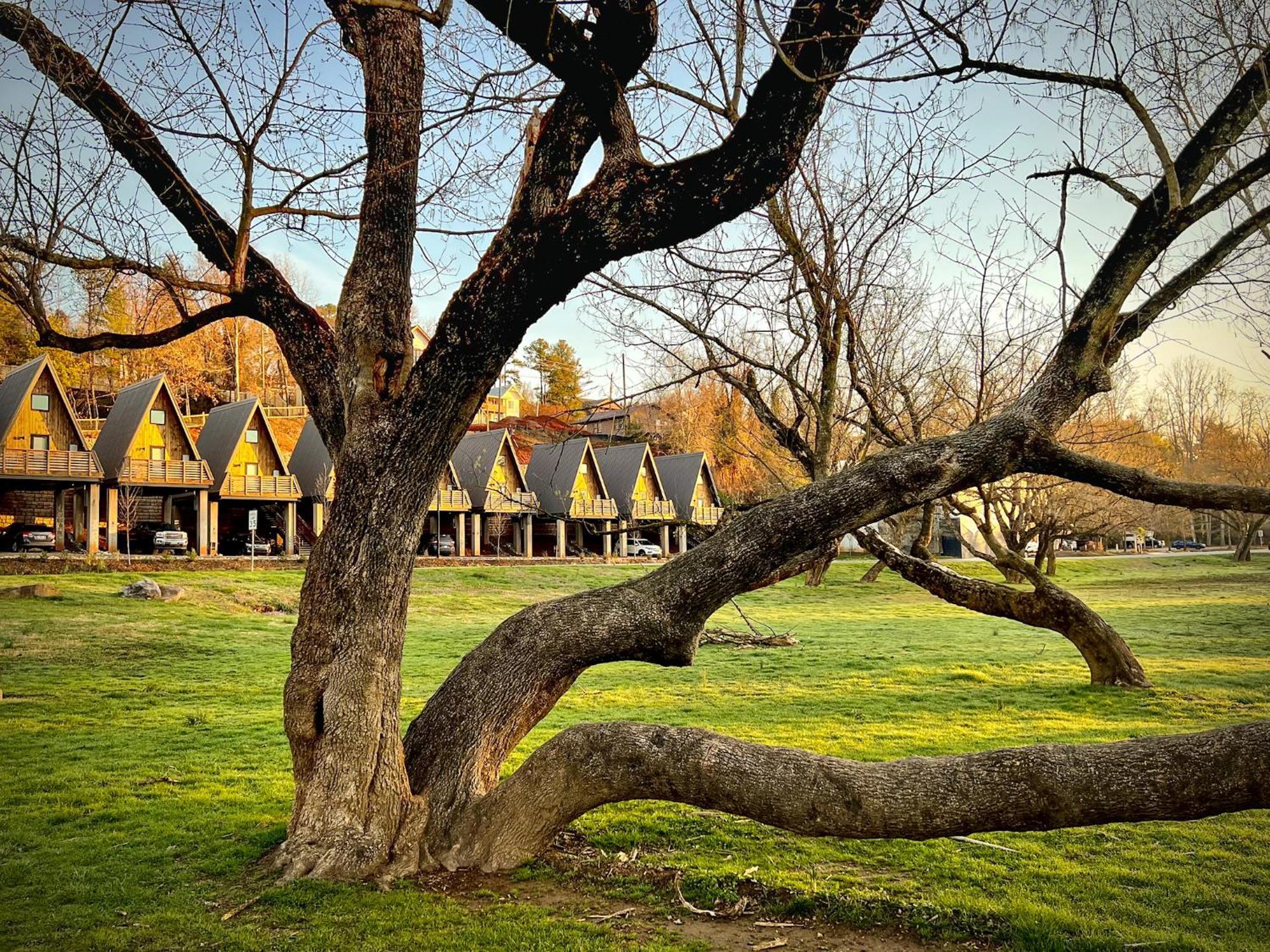 Wrong Way River Lodge & Cabins Ешвілл Екстер'єр фото